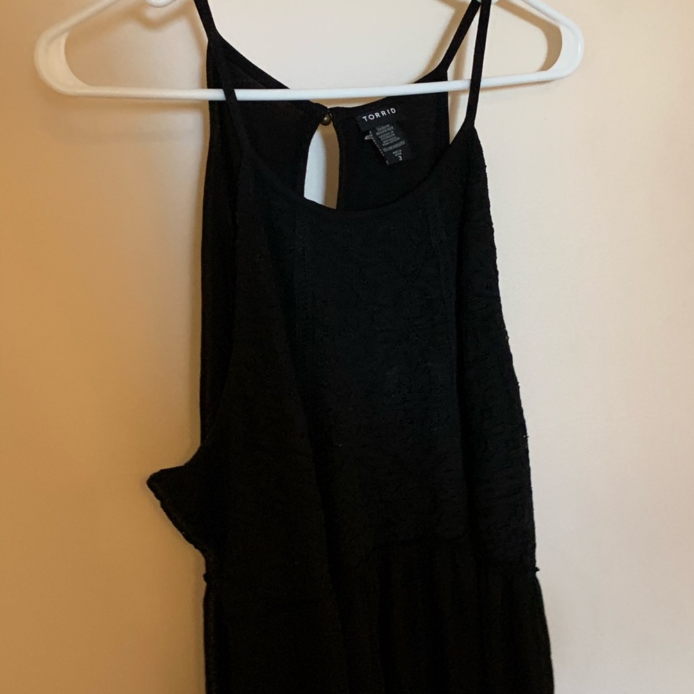 BNWT Black Lace Sleeveless Top